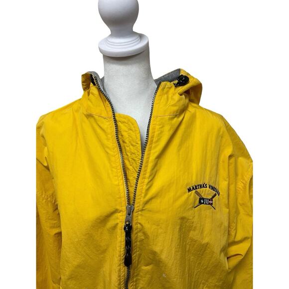 Gear For Sports Men's Raincoat, Warm Lining, Martha’s Vinyard Logo - Size M - Picture 5 of 7